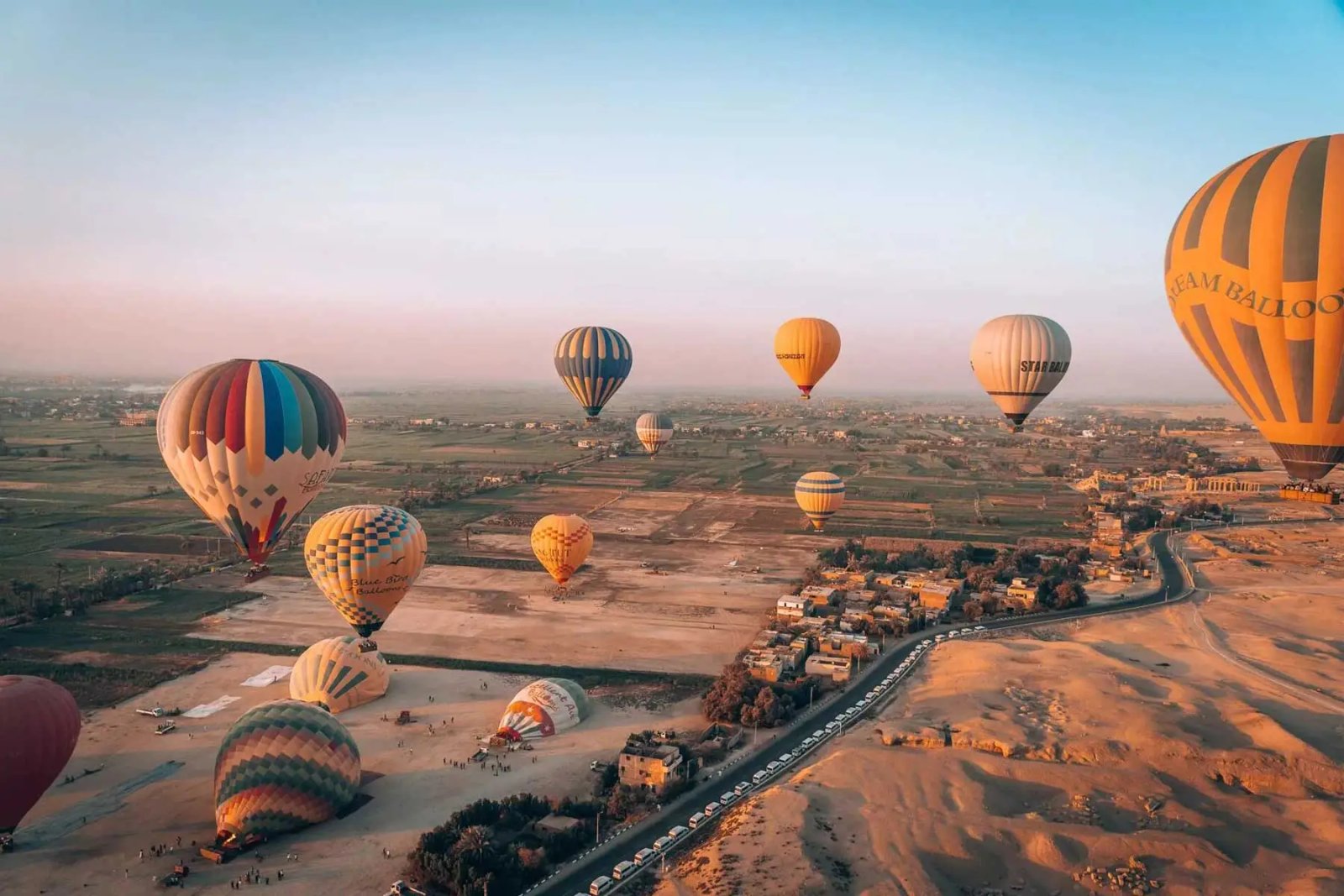 Luxor mit Heißluftballon – Foto 4